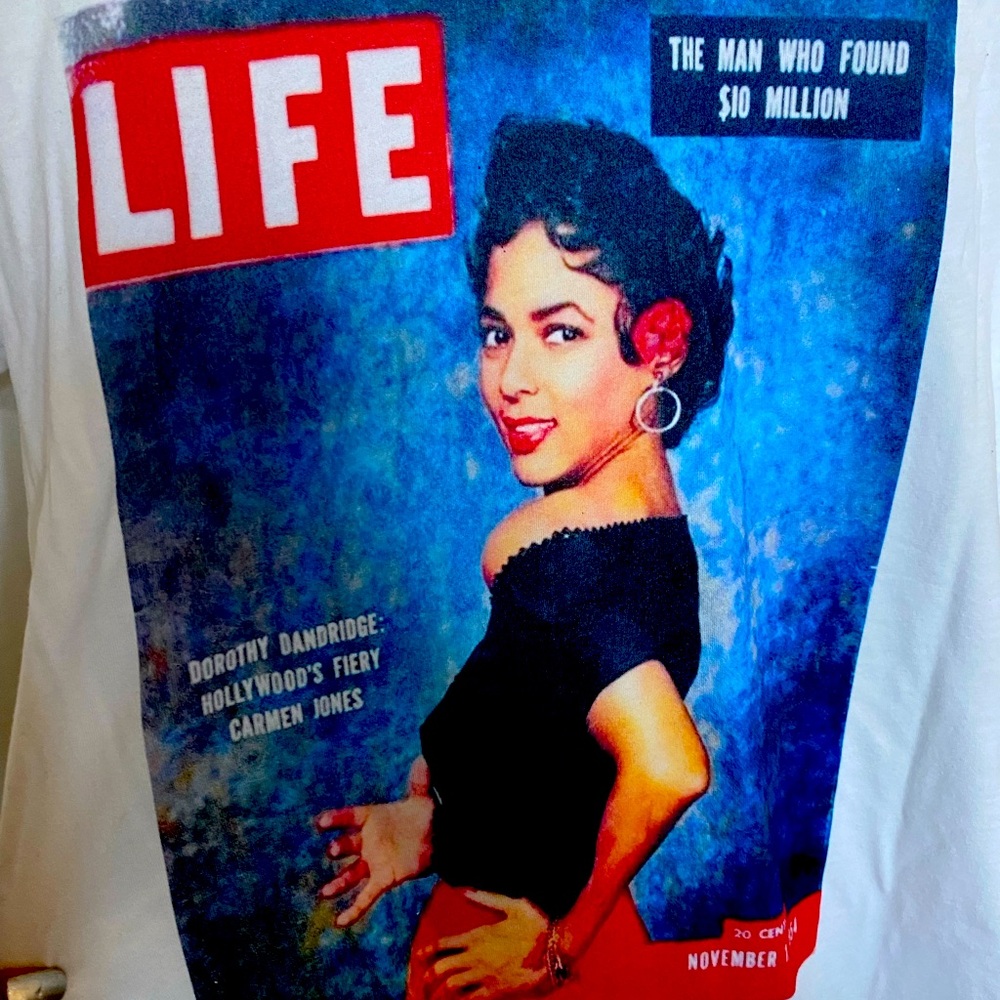 Dorthy Dandridge Life Magazine tee.